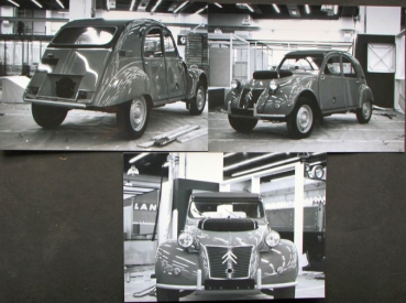 Citroen 2 CV 4x4 Sahara Modelprogram 1962 Carbrochure + photos (4017)